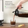OMNISAFE 64 oz Cold Brew Coffee Maker, Glass Mason Jar