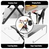 Feasto Outdoor Grill Table, Foldable Pizza Oven Stand & Griddle