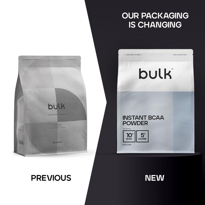 Bulk Pure Instant Branched Chain Amino Acids (BCAA) Powder, Unflavoured,