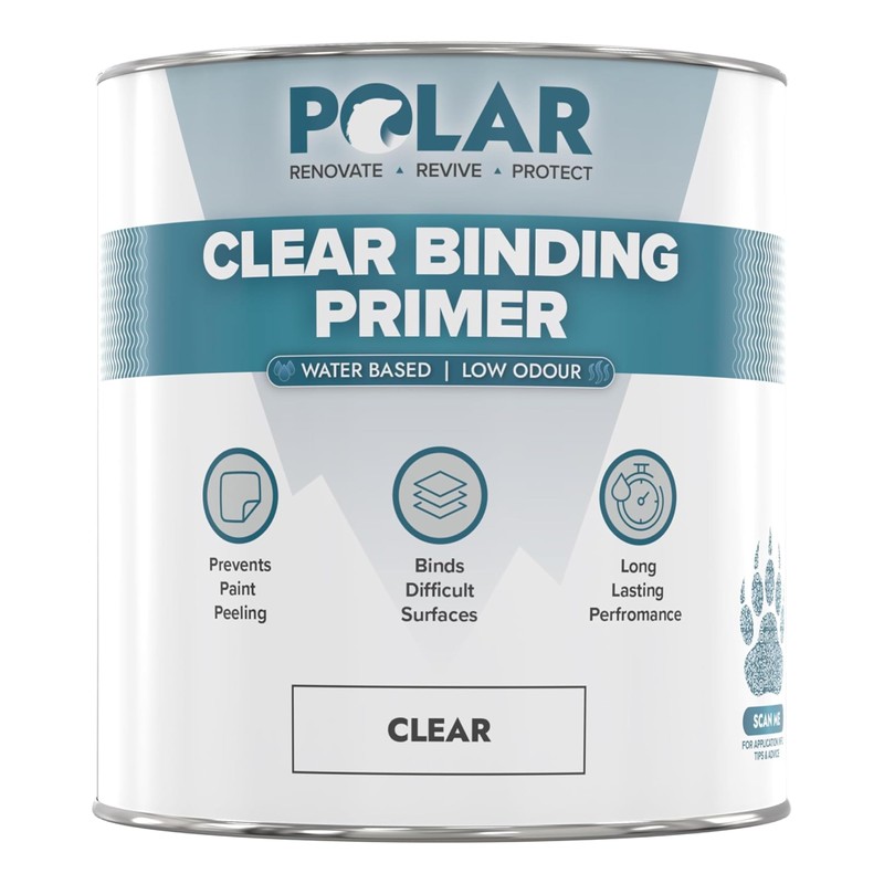 Polar Clear Binding Primer - 84 Fl Oz - High-Adhesion
