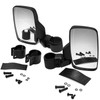 Fuel Rider 2-Pack UTV Rear View Side Mirrors - Shatter-Proof,
