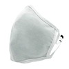 ZERO-FACTORY [COOL MAX] [White] Washable Summer Mask, Contact Cooling Protection,