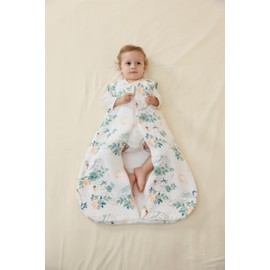 Baby Sleep Sack and Bag - 100% Breathable Cotton |1.5 TOG | 2-Way Zipper | Machine Washable | Swaddle Infant Sleeping Warm Blanket for Newborn Babies Toddler Boys&Girls (Swan 12-18 Months)