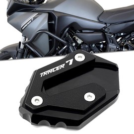 Motorcycle Side Stand Magnification for TRACER7GT Tracer 7 GT 7GT tracer7 2021 2022 2023 Accessories (Black)