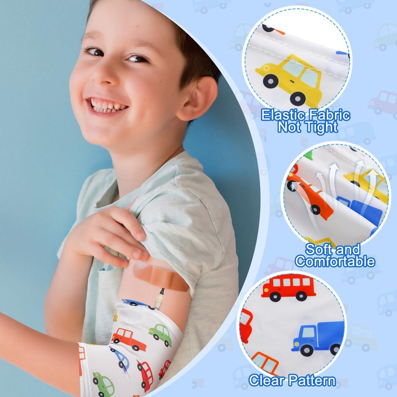 Cuffbow 12 Pcs PICC Line Sleeve Cover for Kids Protector