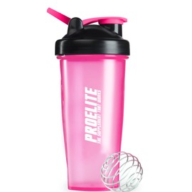 ProElite V3 Mixable Protein Shaker Bottle, 600 ml, Pink