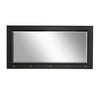 DesignOvation Kate and Laurel Pub Mirrors with 5 Metal Hooks,