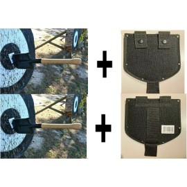 Cold Steel (2 Pack) Cold Steel 92SF Special Forces Shovel Set With 2 OEM Cold Steel Sheaths