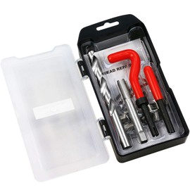 BestsQ Pack of 15 Thread Repair Kit Drill Helicoil Repair Kit Compatible Hand Tool Set for Car Repair Size: M12 x 1.5