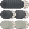 50Pcs 5 Inch Hook and Loop Sanding Discs, 1000/1500/2000/3000/5000 Grit