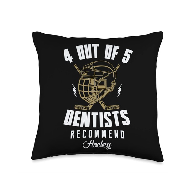 4 out of 5 dentists funny Ice hockey gifts 4