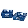 Really Good Stuff Small Desktop Paper Storage Baskets, 14" x