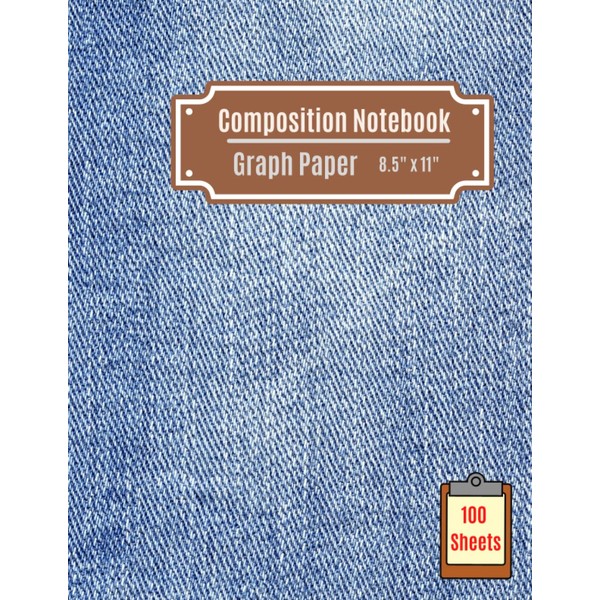Graph Paper Notebook: Grid Paper Composition Notebook, Grid Paper for