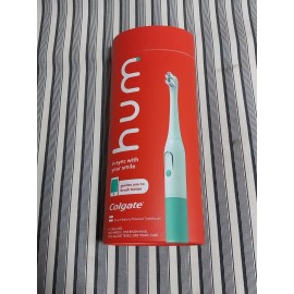 Colgate Hum Smart Battery Kit Toothbrush Teal With Travel Case