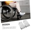 Outanaya 1pair Elevating Wheelchair Footrest Pedals Heavy Duty Replacement Parts