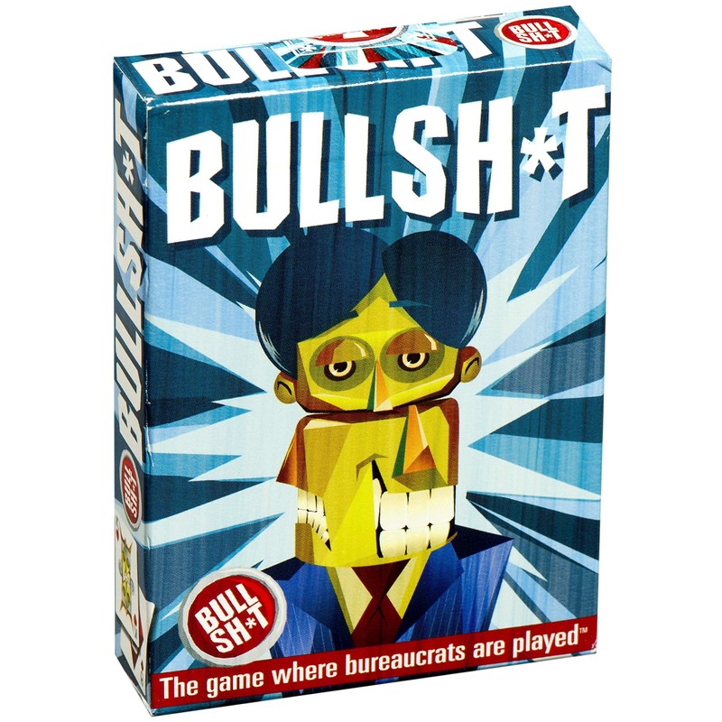 BS Button Game (Bullshit Playing Cards Plus 60-Sound Button)