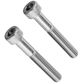 Kitaco 0900-060-10008 Cap Bolt, M6 x P1.0 x 40 mm (Half Screw), General Purpose, Stainless Steel