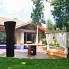 Patio Heater Covers Waterproof Dustproof UV Resistant Standing Garden Heater