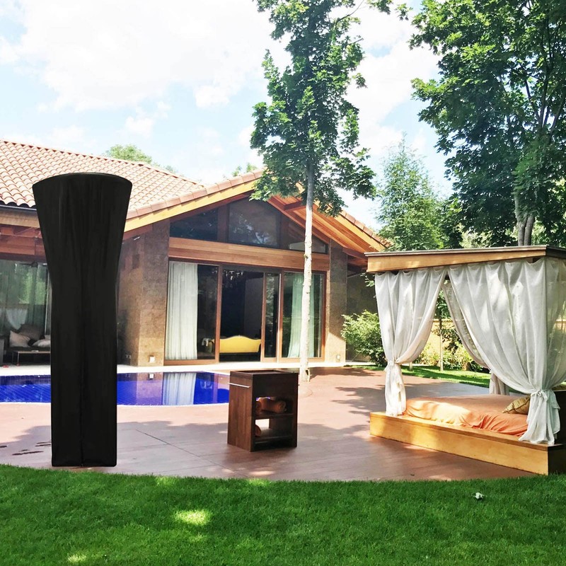 Patio Heater Covers Waterproof Dustproof UV Resistant Standing Garden Heater