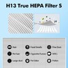 FFAC 4 Pack C545 Replacement HEPA Filter Compatible with Winix