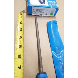 PFERD 1x PFERD Germany Original File WH1162 Round 200 mm w Handle #1