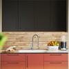 Ravinte 4 Pack 8-13/16 Inch Cabinet Handles Matte Black Stainless