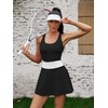 ATTRACO Golf Dress 2 Piece Tennis Dress with Pockets Tennis