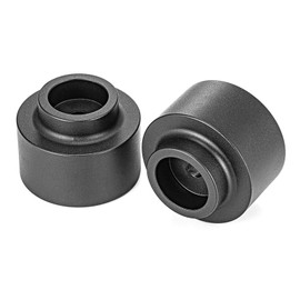 WSays 2" Spacer Rear Leveling Lift Kit Gloss Black Compatible with Chevy Avalanche Tahoe Suburban Trailblazer Fit GMC Envoy Yukon Fit Hummer H2 2001-2022