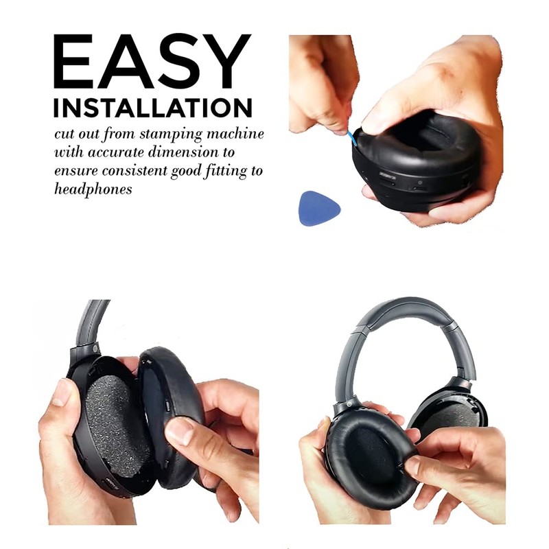 Lambskin XM3 Earpads for Sony WH-1000XM3 Headphones Replacement 1000 XM