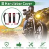 Partuto 7/8" 22mm 15/16" 24mm Motorcycle Hand Grips Cover Kit
