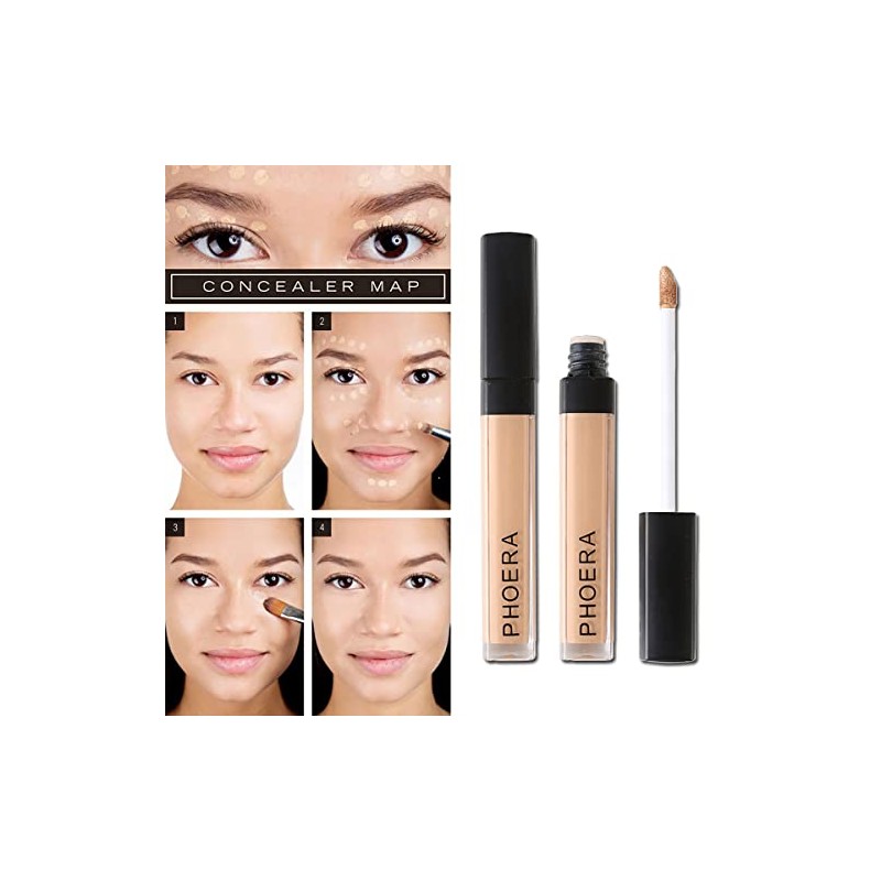 Bases Maquillaje Corrector Líquido Base Líquida Natural Cobertura Total Que