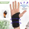 Chesoon 2 Pack Sport Wrist Braces with Removable Plastic Plate