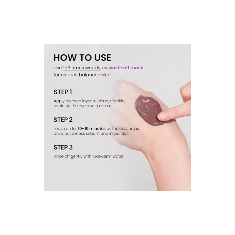 PAPA RECIPE Eggplant Clearing Mud Cream Mask 100ml Wash Off
