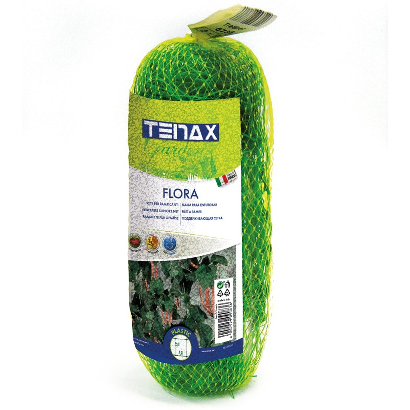 tenax Flora 2 x 20 m Green, Climbing Net, Vegetables