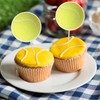 Ephlyn Juego de 36 piezas de adornos para cupcakes de