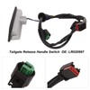 KIMISS Tailgate Release Handle Switch, Toggle Switch, Push Button, Black,