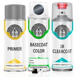 ERA Paints K50 - Dark Slate Metallic for NISSAN Exact Match Automotive Touch Up Paint Spray - 2K Premium Kit