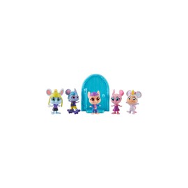 BANDAI Millie and Friends Mouse in The House CO07708 Pack of 5 Figures Toys, Collectible Toys, Imaginative Play, for Kids Ages 3 to 7