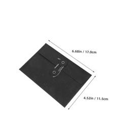 jojofuny 10Pcs Decorative Wedding Envelopes Vintage Thick Card Holders for Invitations for Bridal Showers Birthdays and Events