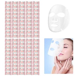 100 Uds Mascarilla Facial Comprimida Desechable de Algodón Puro DIY Mascarilla Facial Comprimida Hojas para Salón de Belleza en Casa                  