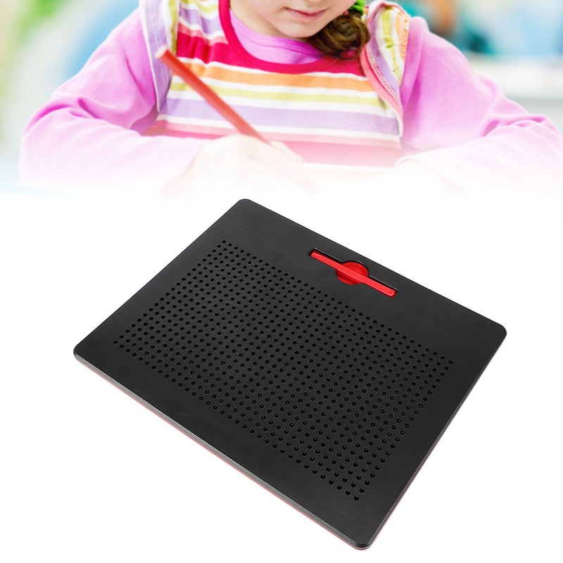 714pcs Magnetic Beads Drawing Writing Pad Sketch Board with Pen