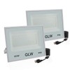 GLW 2 Pack 100W LED Flood Lights Outdoor,10000LM Super Bright
