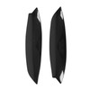 2Pcs Headlights Eyelids Cover Lamp Sticker Carbon Fiber Pattern Replacement