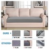 H.VERSAILTEX Super Stretch Individual Seat Cushion Covers Sofa Covers Couch
