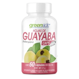 Cápsulas de Hojas de Guayaba - 60 Cápsulas - Greenside