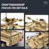 MEIEST Military Vehicle Building Blocks Sets, Armoured Model Brick Set,