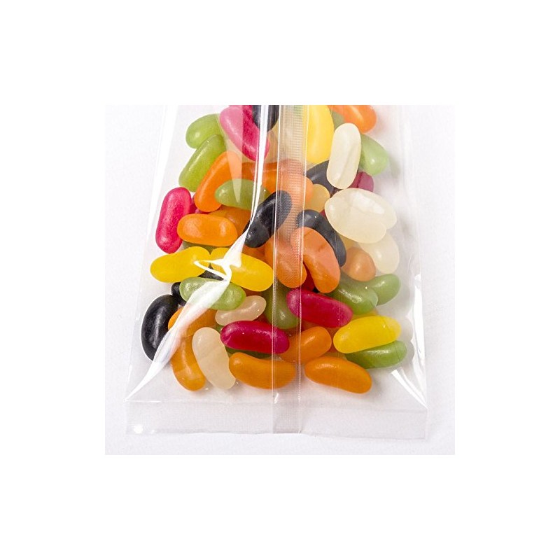 Yolli x50 Clear Bags - 4 X 7.75 Cellophane Heat