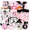 Boo Basket Stuffers for Women Halloween Basket Pink Spooky Basket