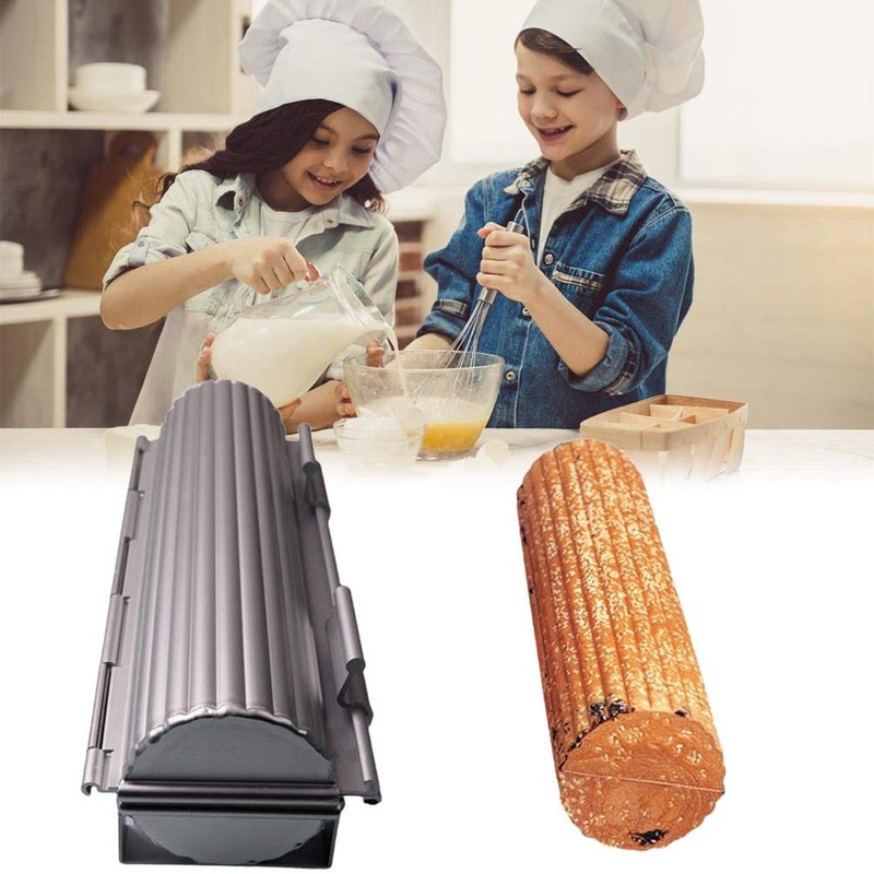Leikar French Bread Pan Cylindrical Bread Pan Loaf Pan Baguette