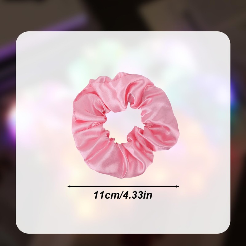 8pcs Light up Scrunchies for Girls, Light up Scrunchies Party